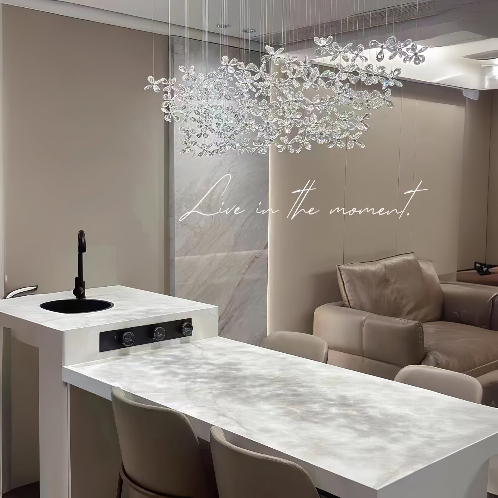 Floating Butterfly Chandelier - Blowlighting