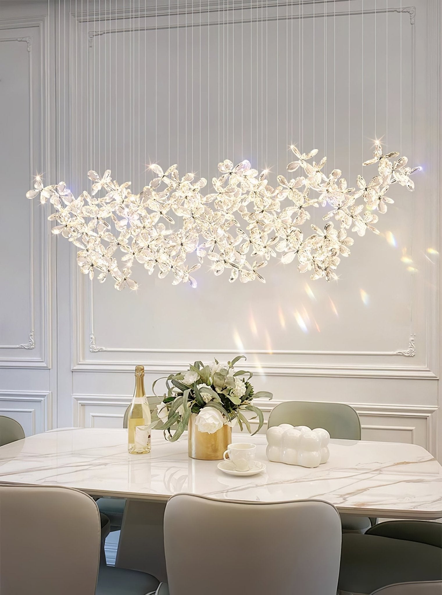 Floating Butterfly Chandelier - Blowlighting