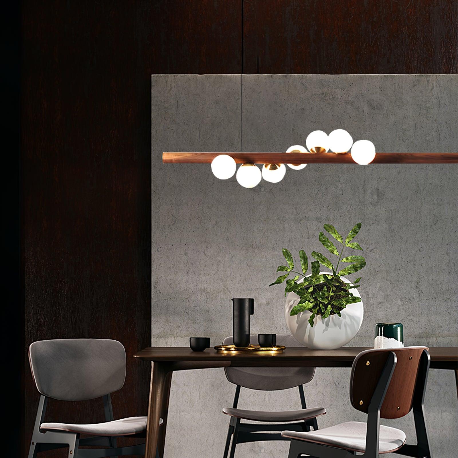 Scandinavian Wooden Pendant Lamp - Blowlighting