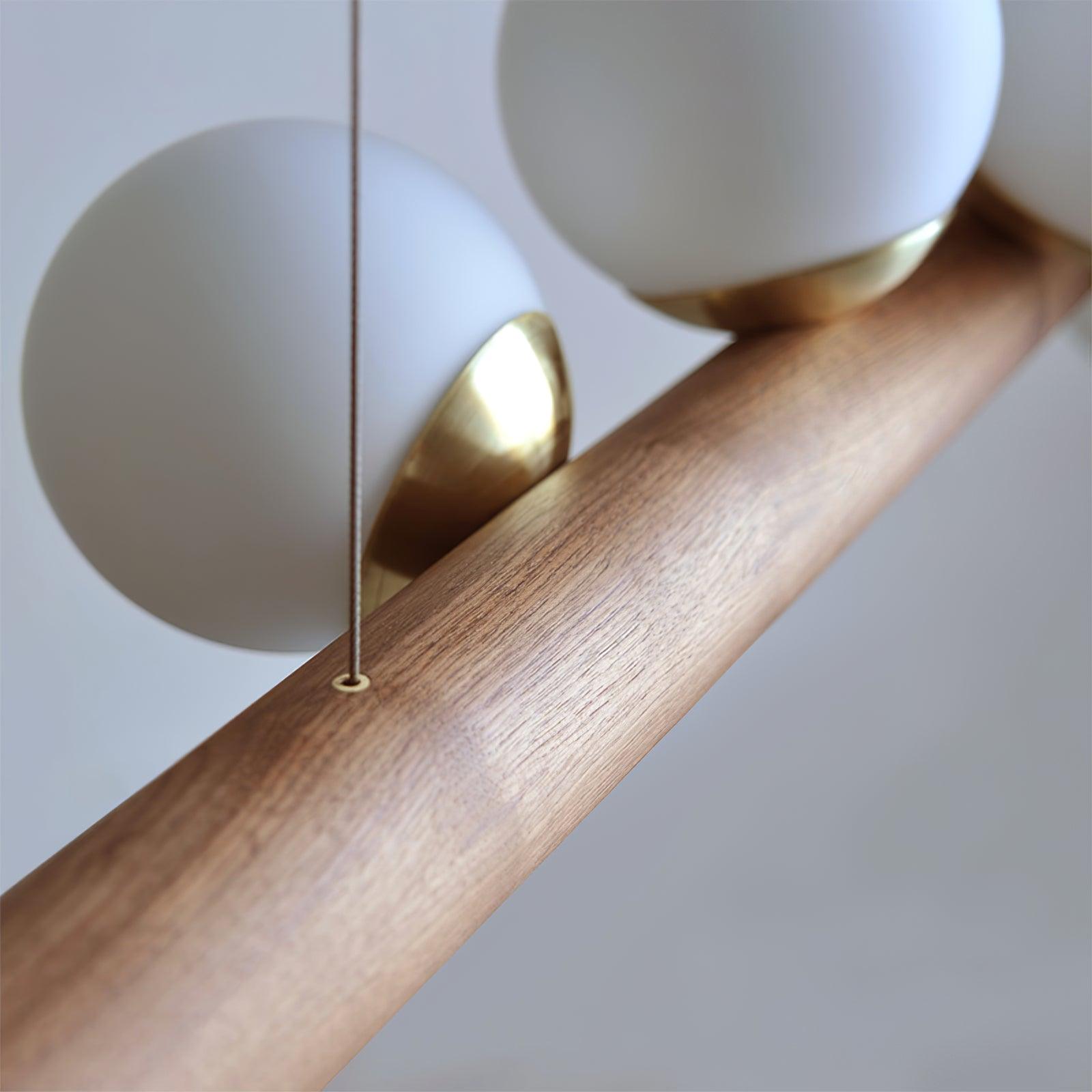 Scandinavian Wooden Pendant Lamp - Blowlighting