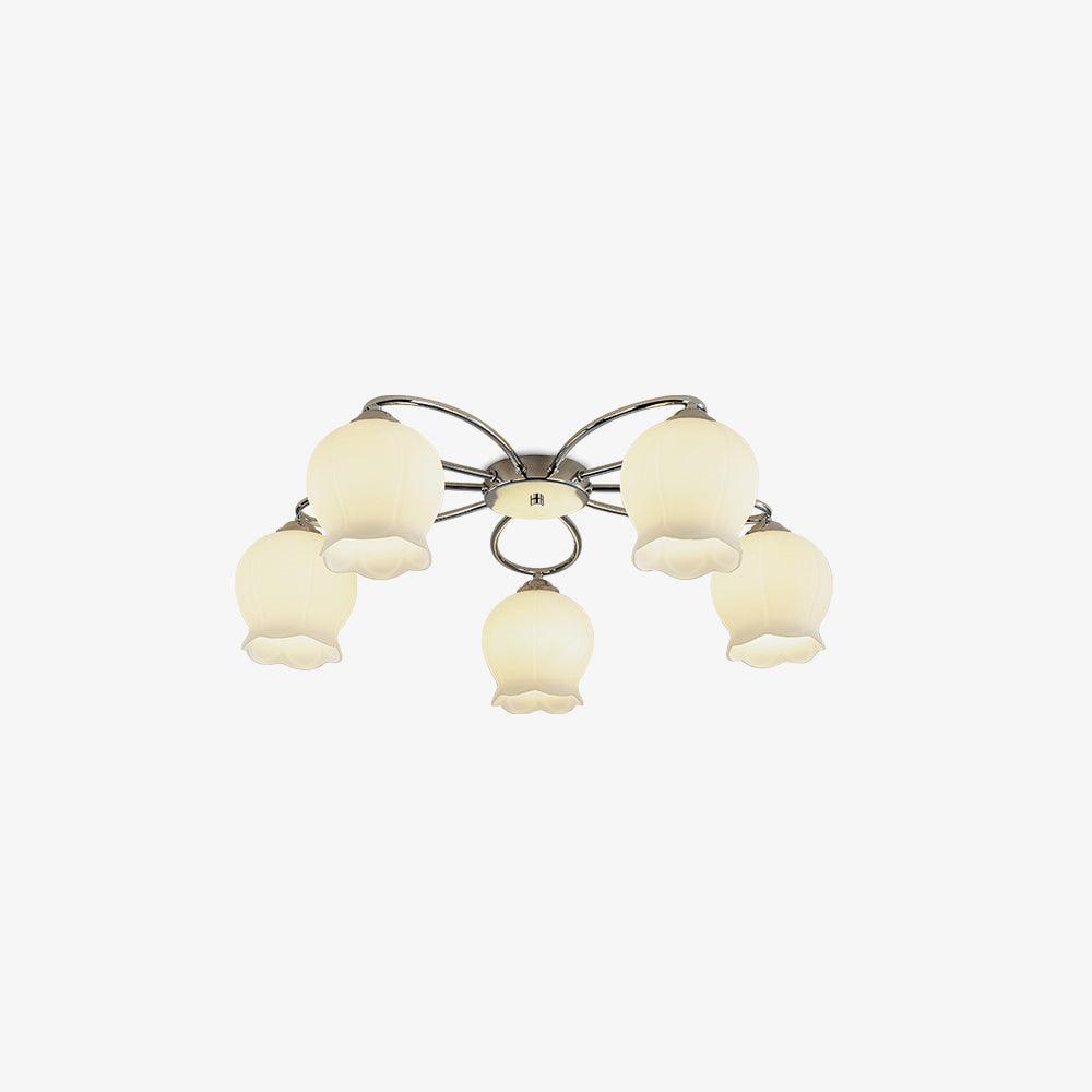 Floral Glass Ceiling Lamp - Blowlighting