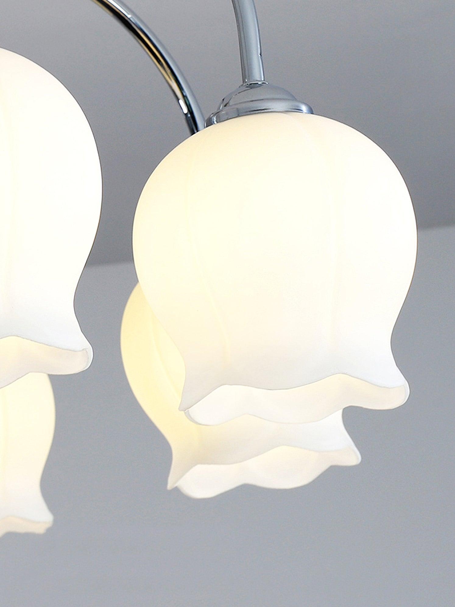 Floral Glass Ceiling Lamp - Blowlighting