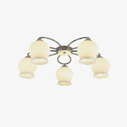 Floral Glass Ceiling Lamp - Blowlighting