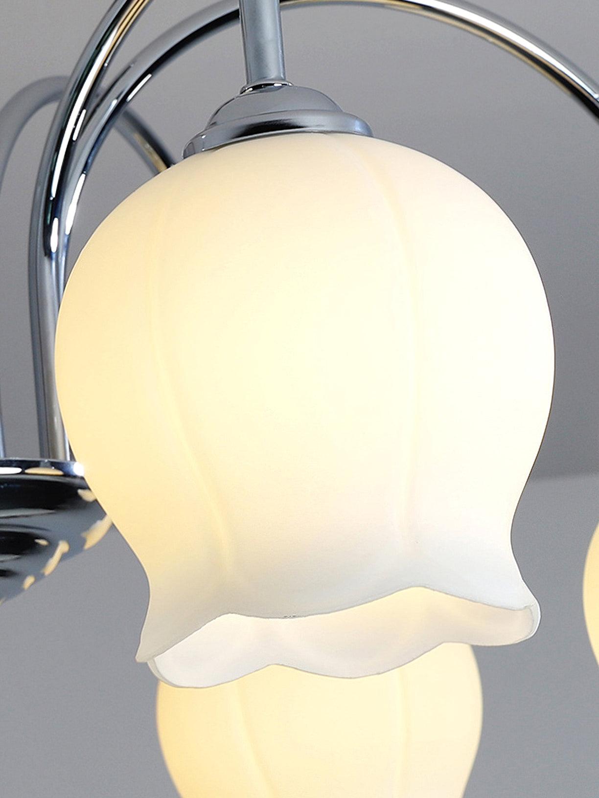 Aurora Chandelier Floral Glass - Blowlighting
