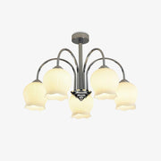 Aurora Chandelier Floral Glass - Blowlighting