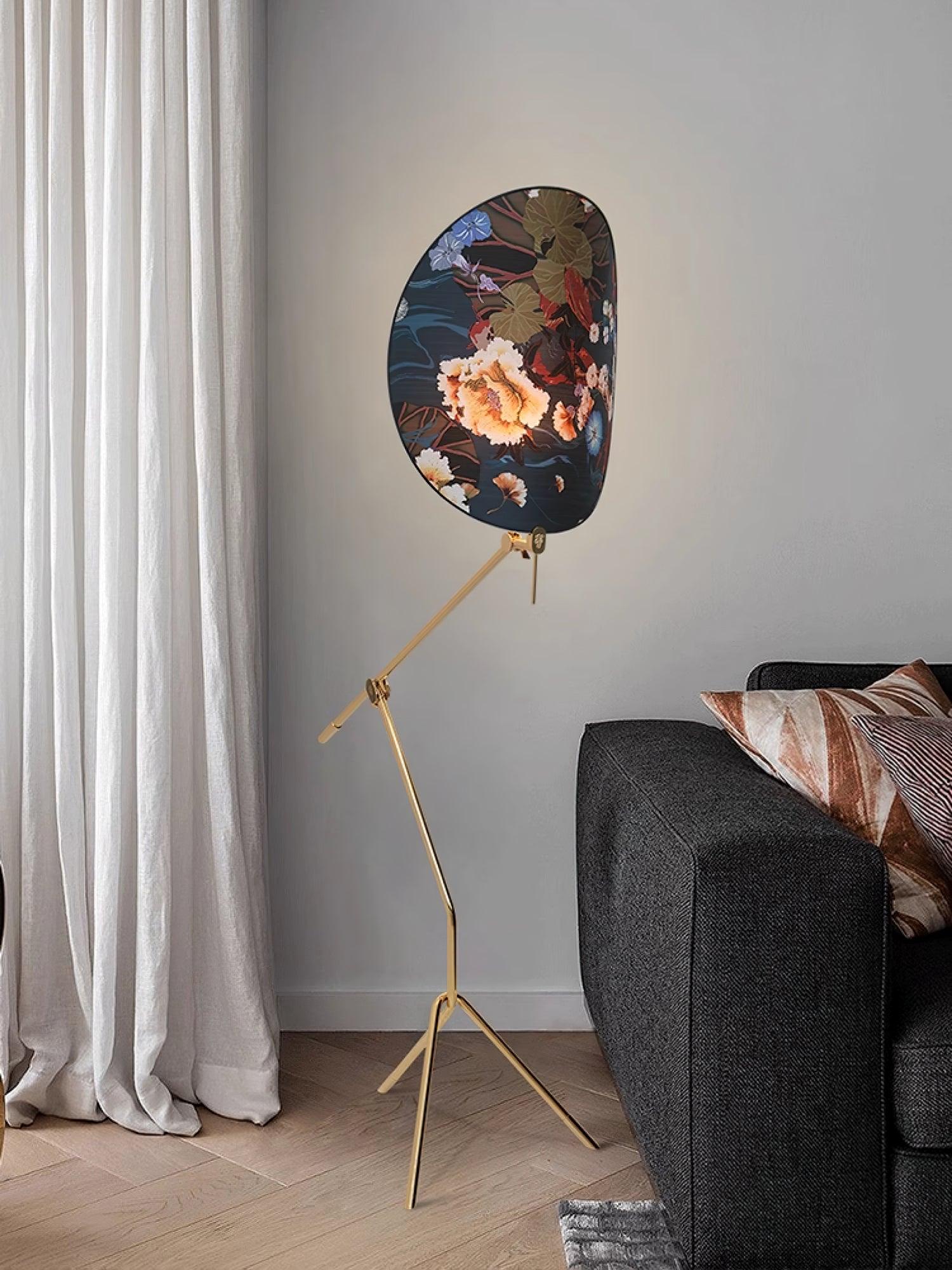 Vorenth Brass Floor Lamp - Blowlighting
