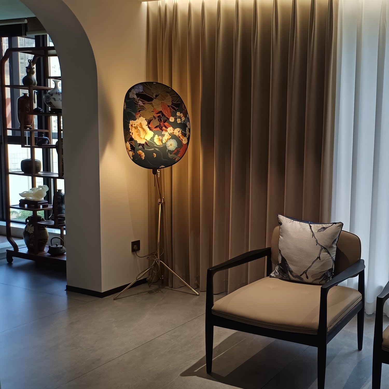 Vorenth Brass Floor Lamp - Blowlighting