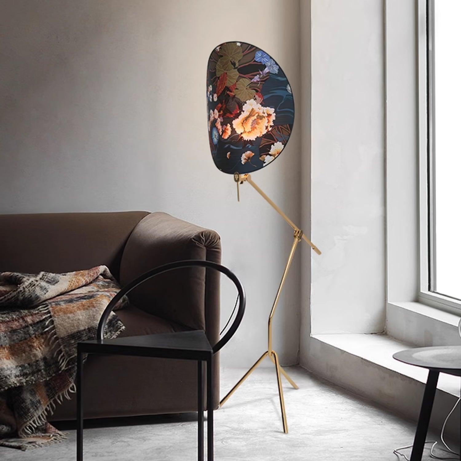Vorenth Brass Floor Lamp - Blowlighting