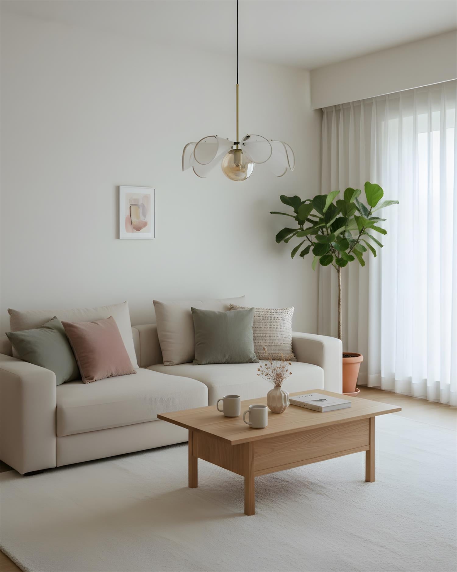 Florello Modern Glass Pendant Light