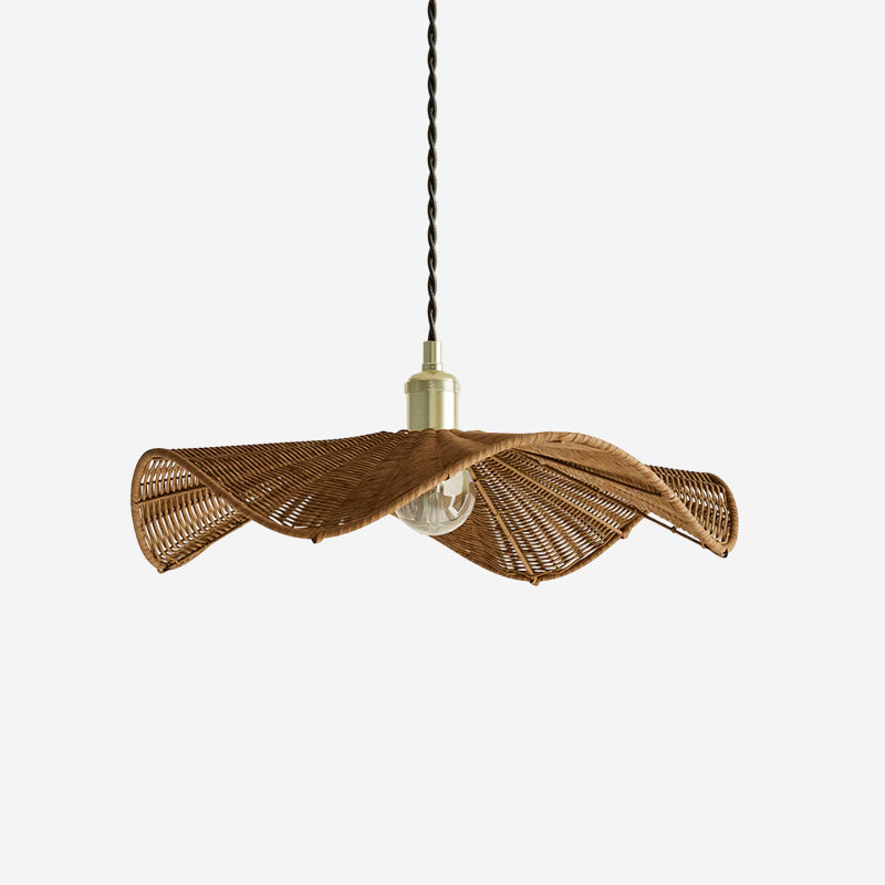 Floressa Organic Rattan Pendant Light