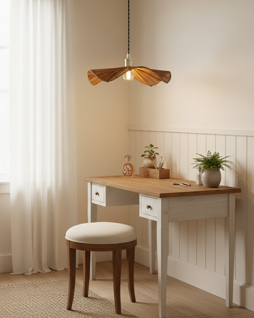 Floressa Organic Rattan Pendant Light