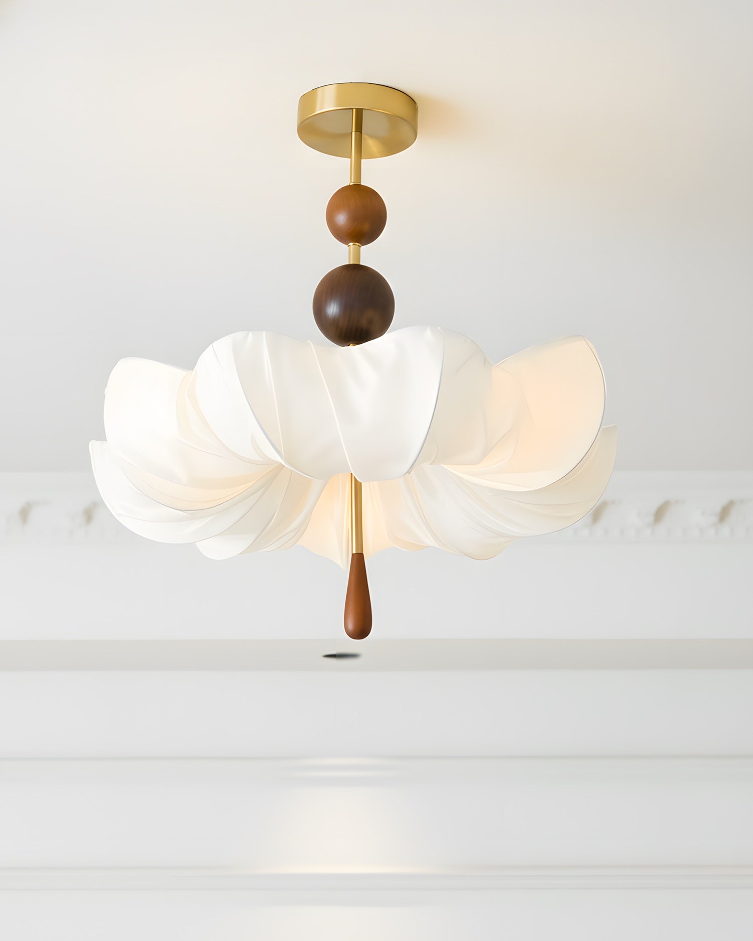 Floretta Organic Fabric Ceiling Light