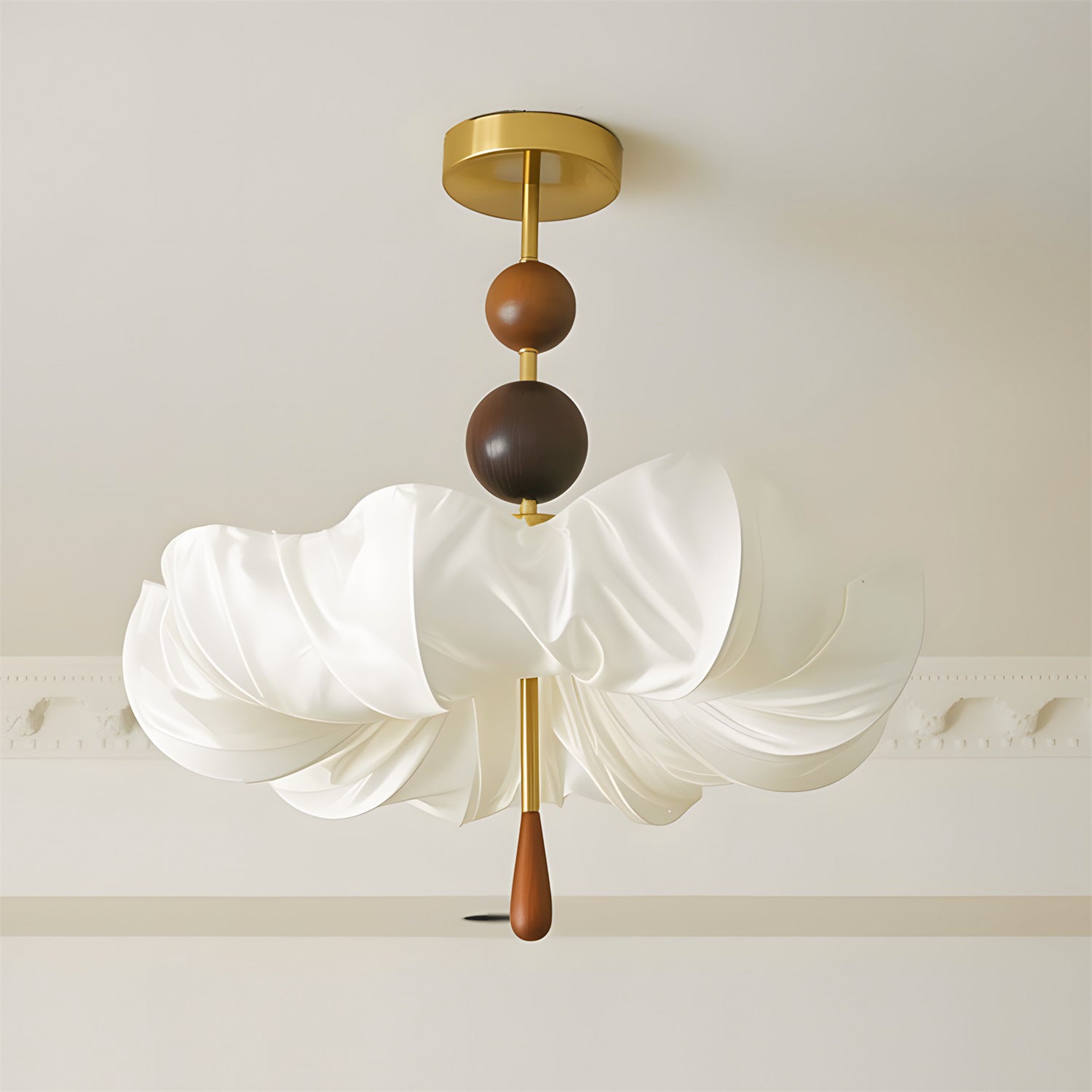 Floretta Organic Fabric Ceiling Light