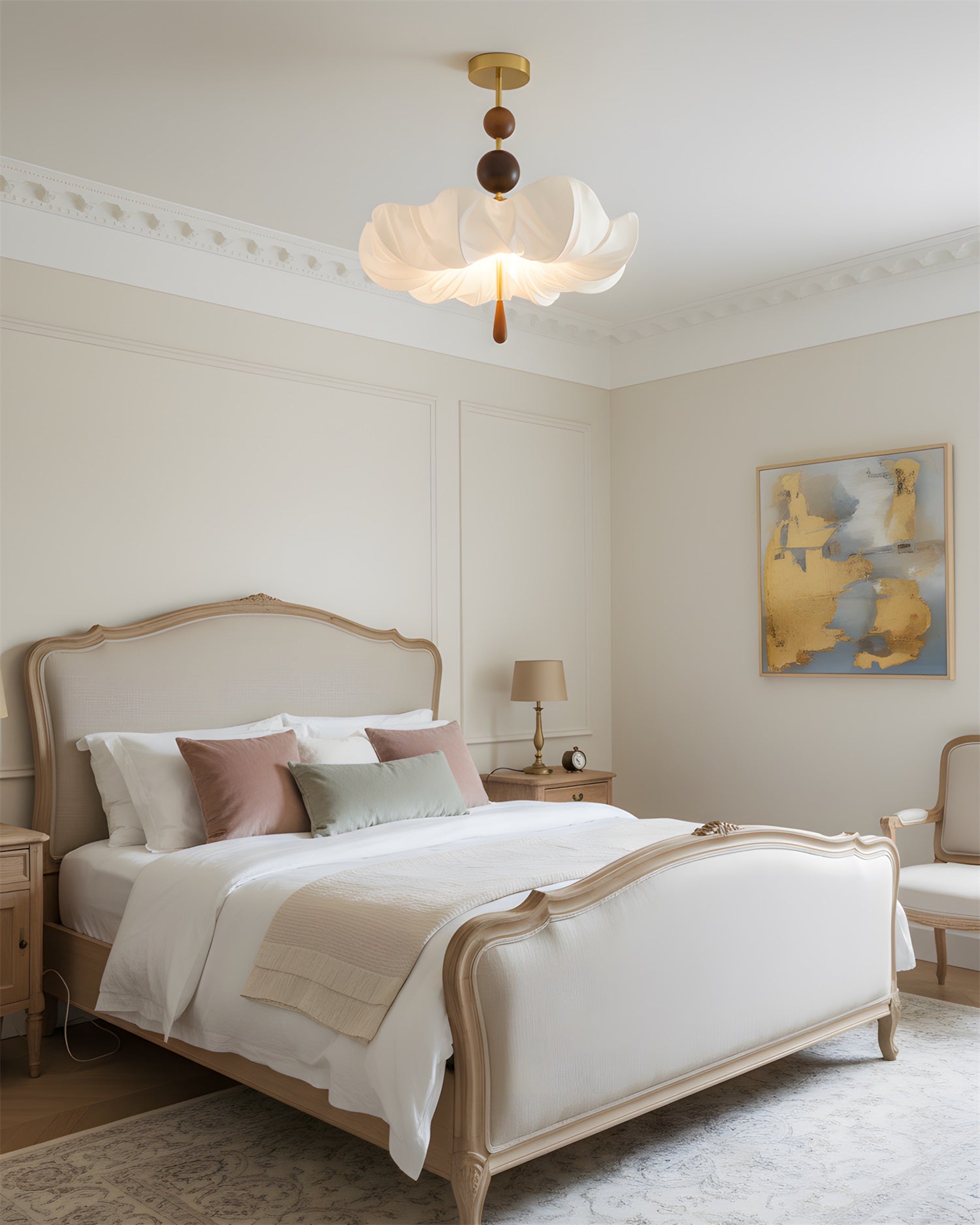 Floretta Organic Fabric Ceiling Light