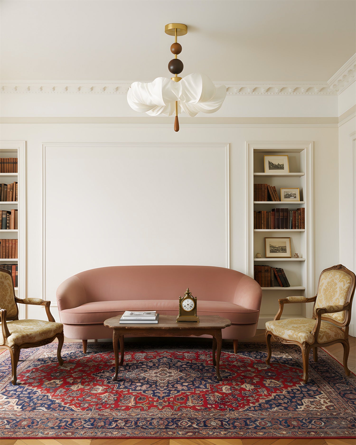 Floretta Organic Fabric Ceiling Light