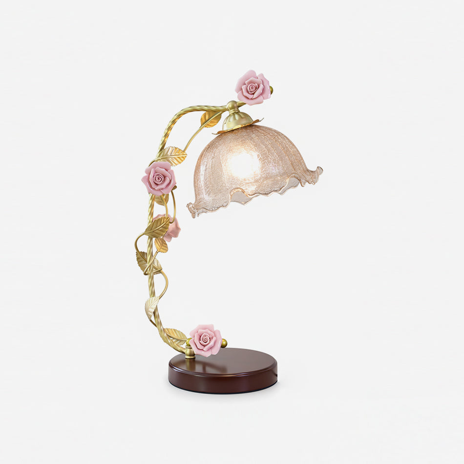 Rosarium Romantic Metal Table Lamp