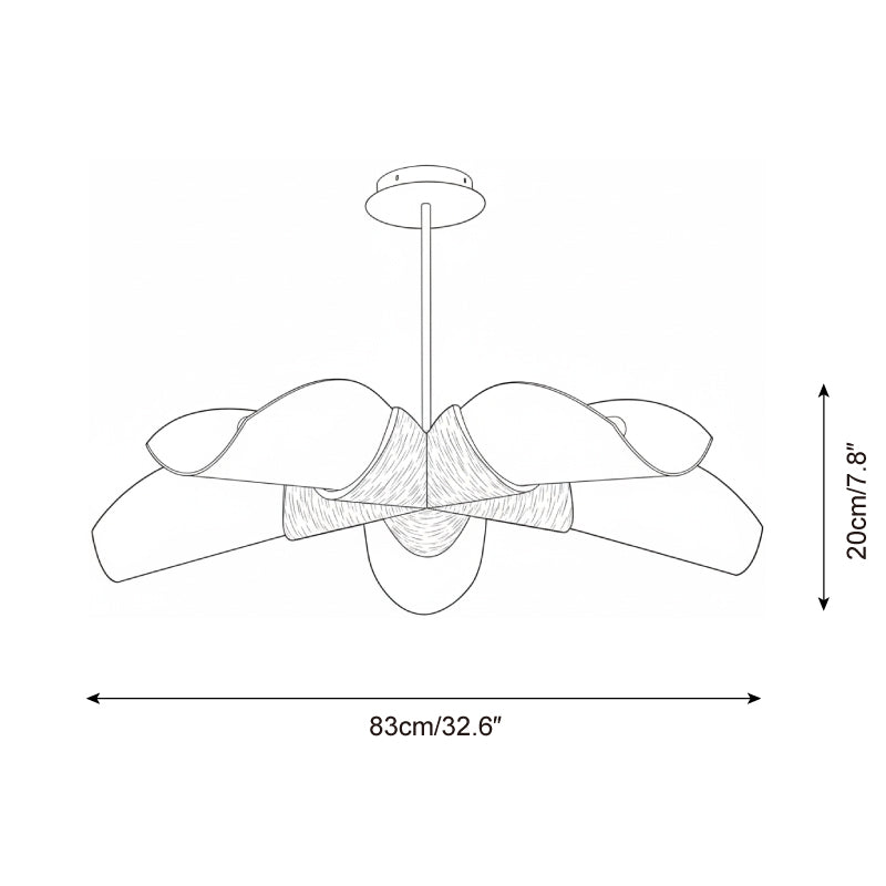 Florynna Modern Acrylic Chandelier