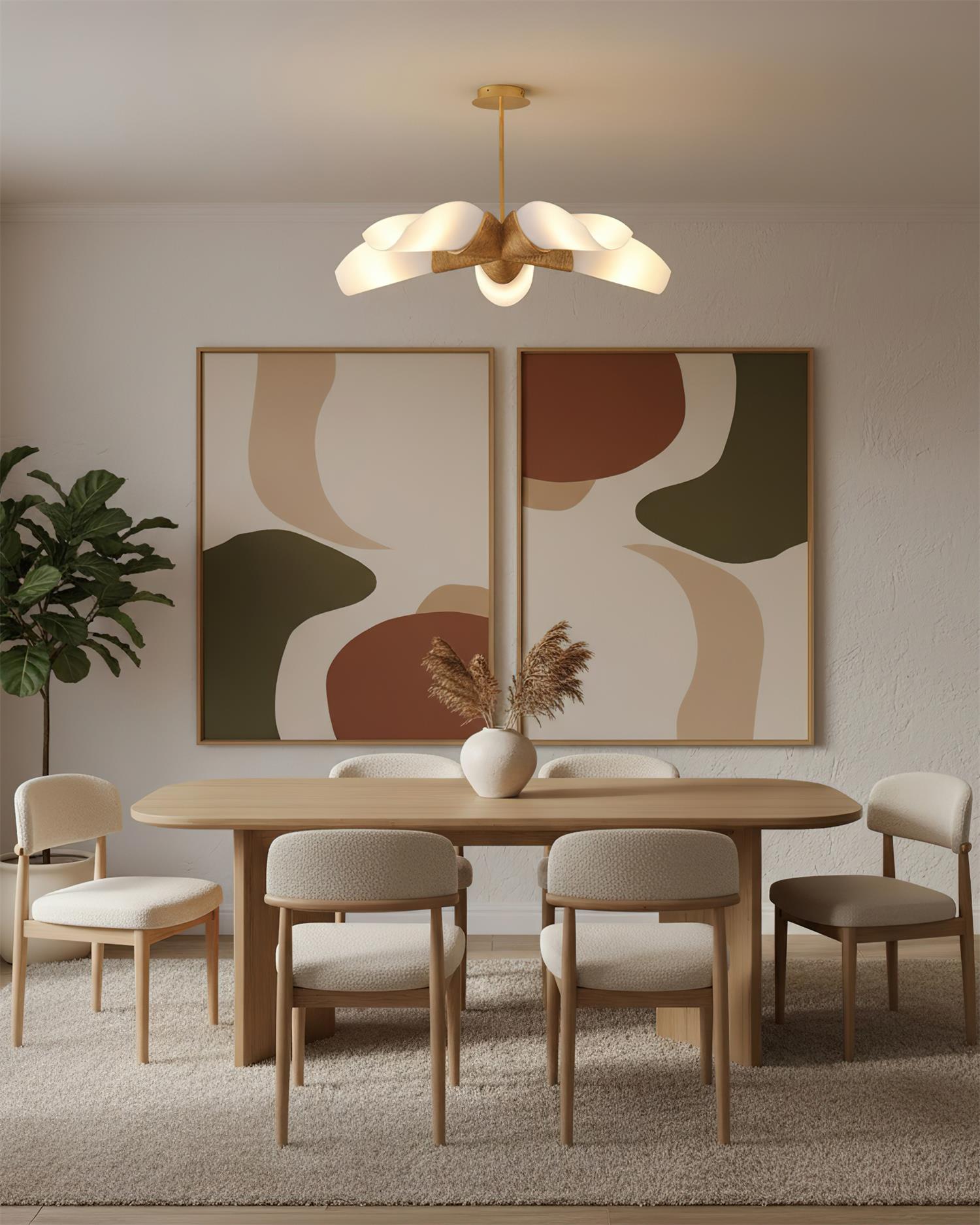 Florynna Modern Acrylic Chandelier