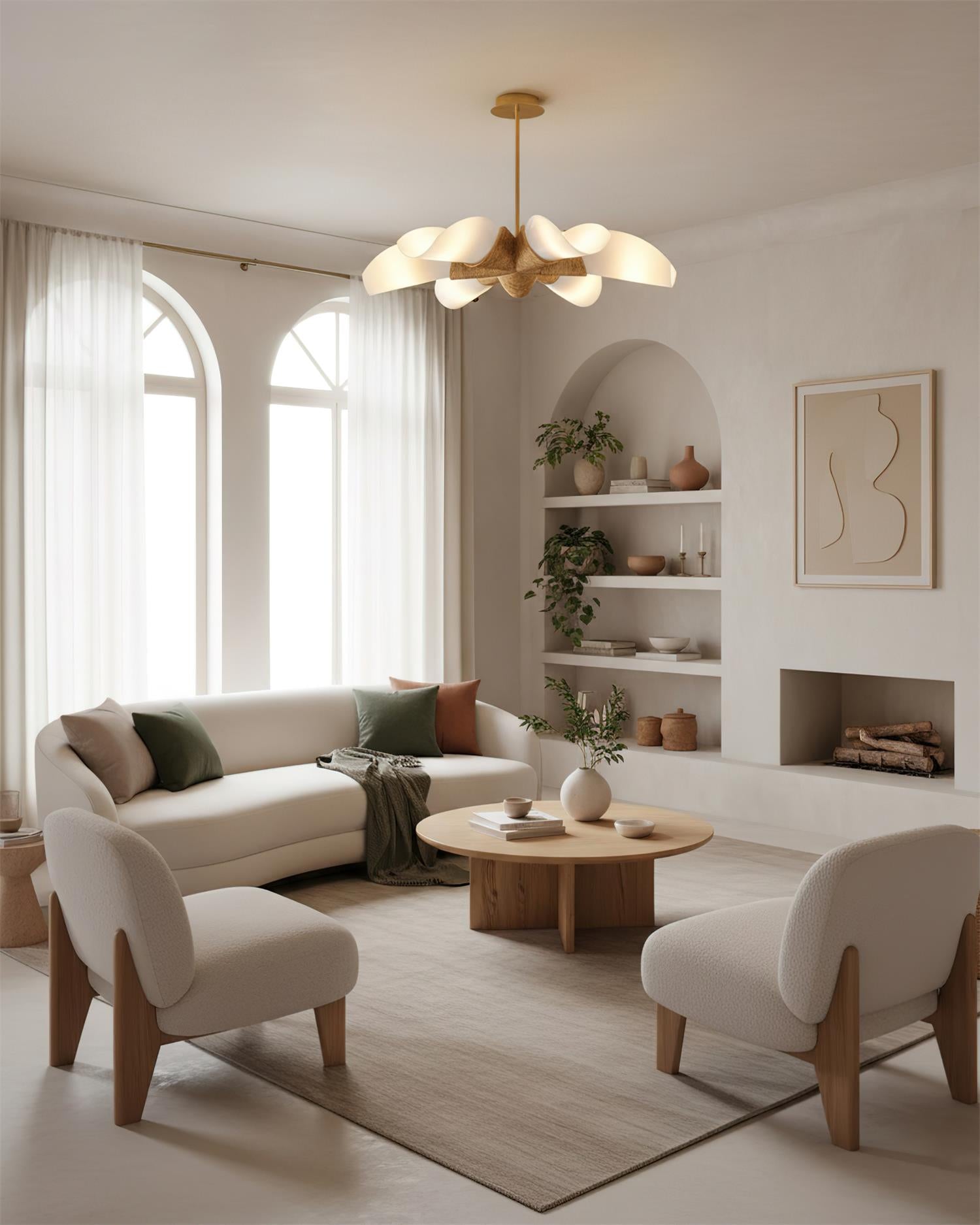 Florynna Modern Acrylic Chandelier