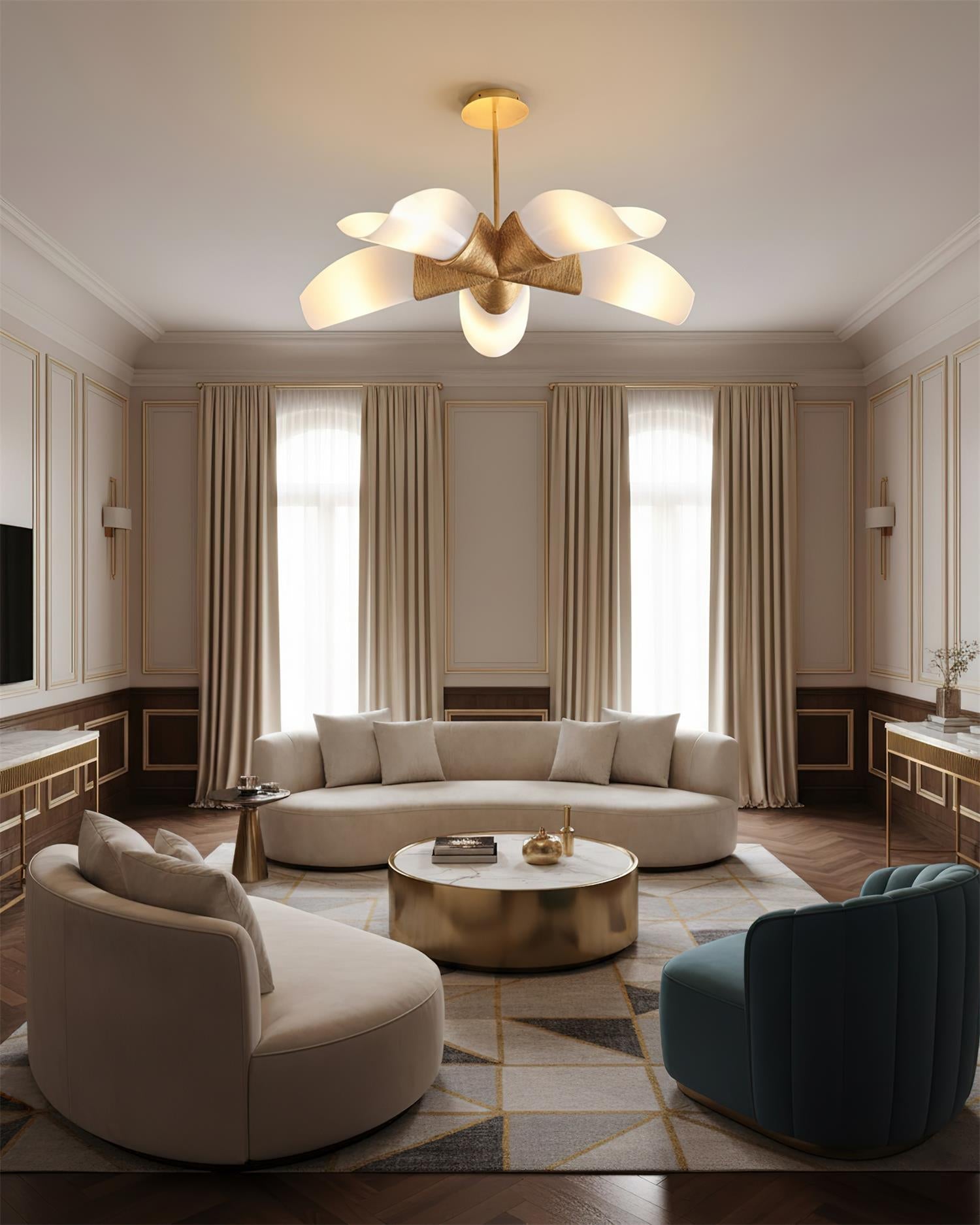 Florynna Modern Acrylic Chandelier