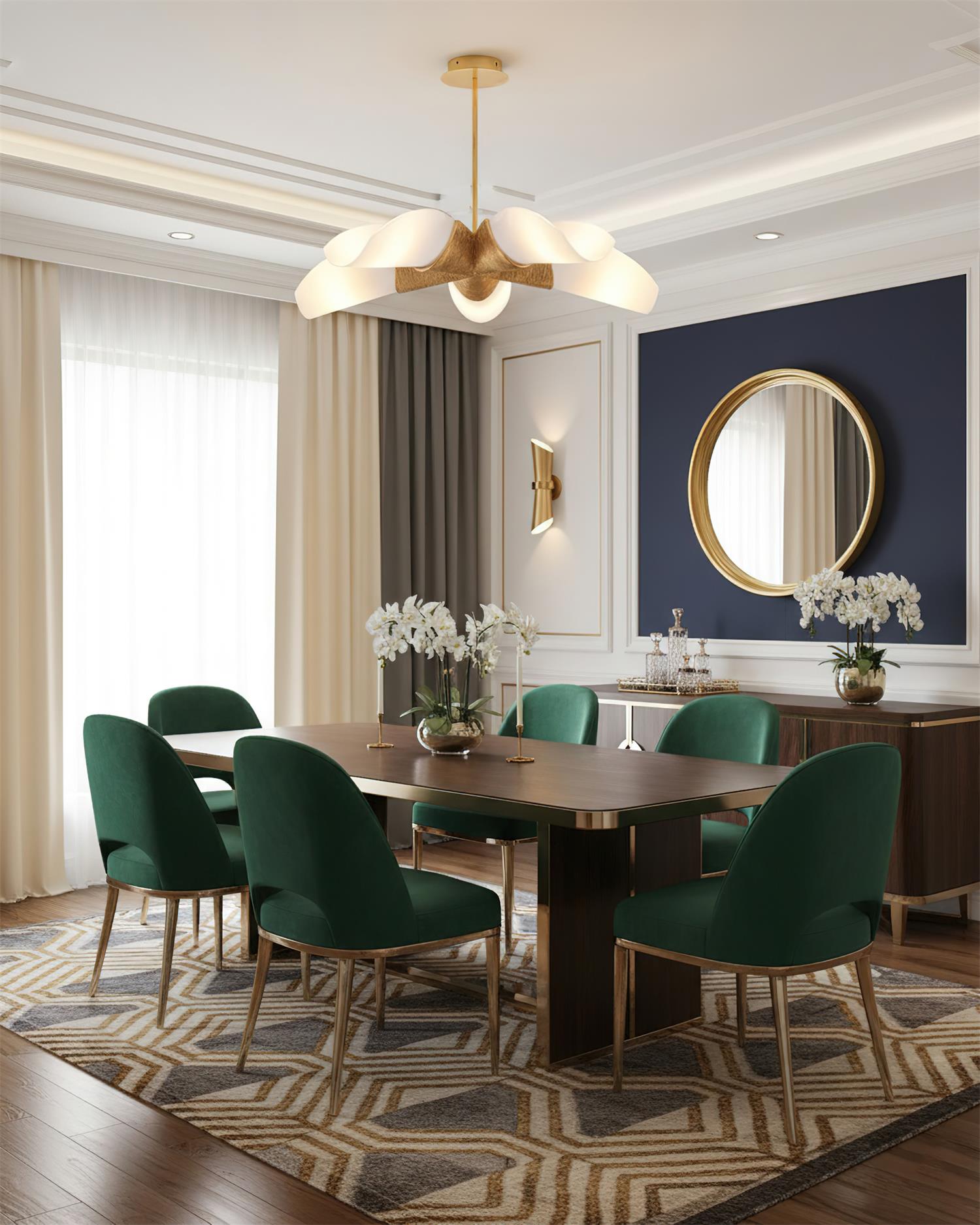 Florynna Modern Acrylic Chandelier