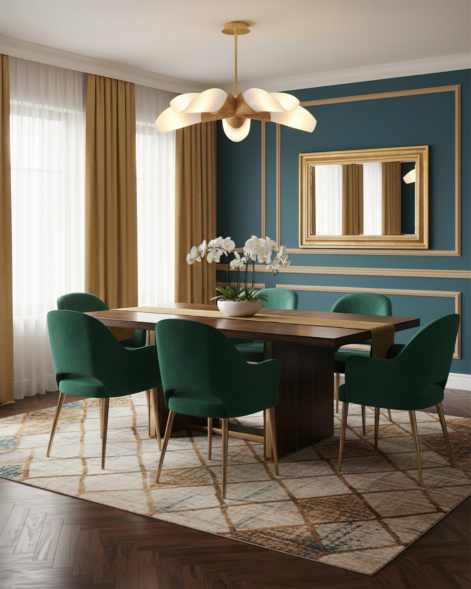 Florynna Modern Acrylic Chandelier