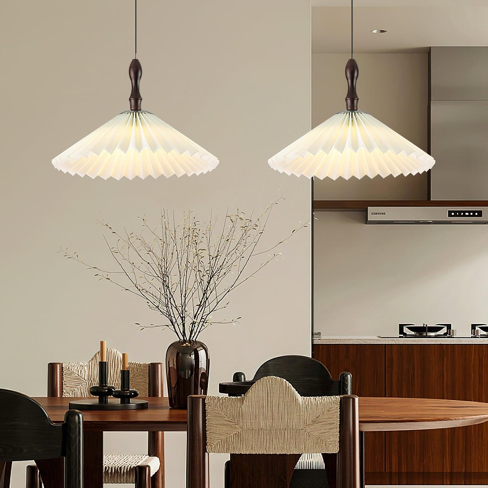 Petal Fashion Wood Pendant Lamp - Blowlighting