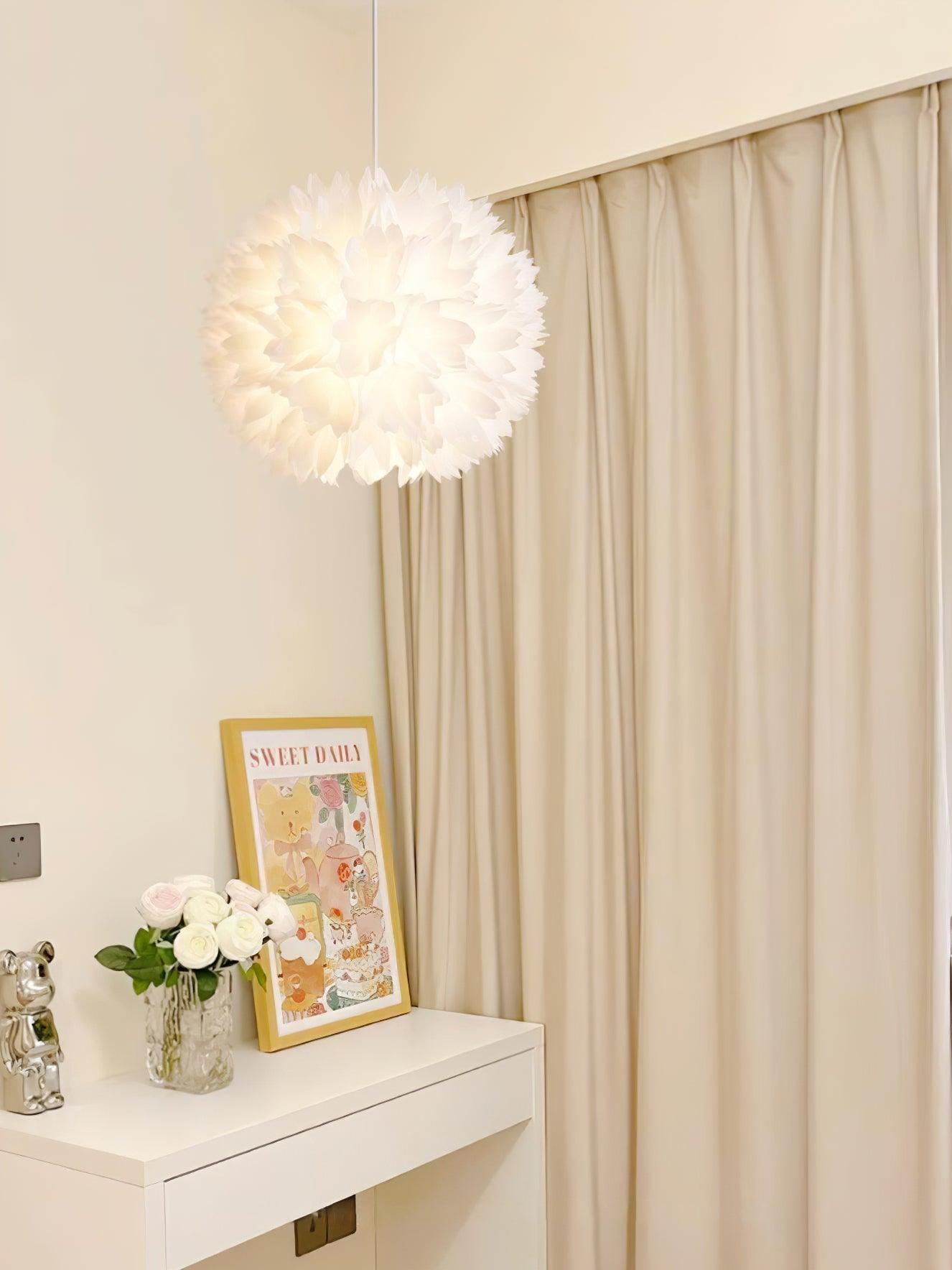 Flowers Ball Pendant Light - Blowlighting