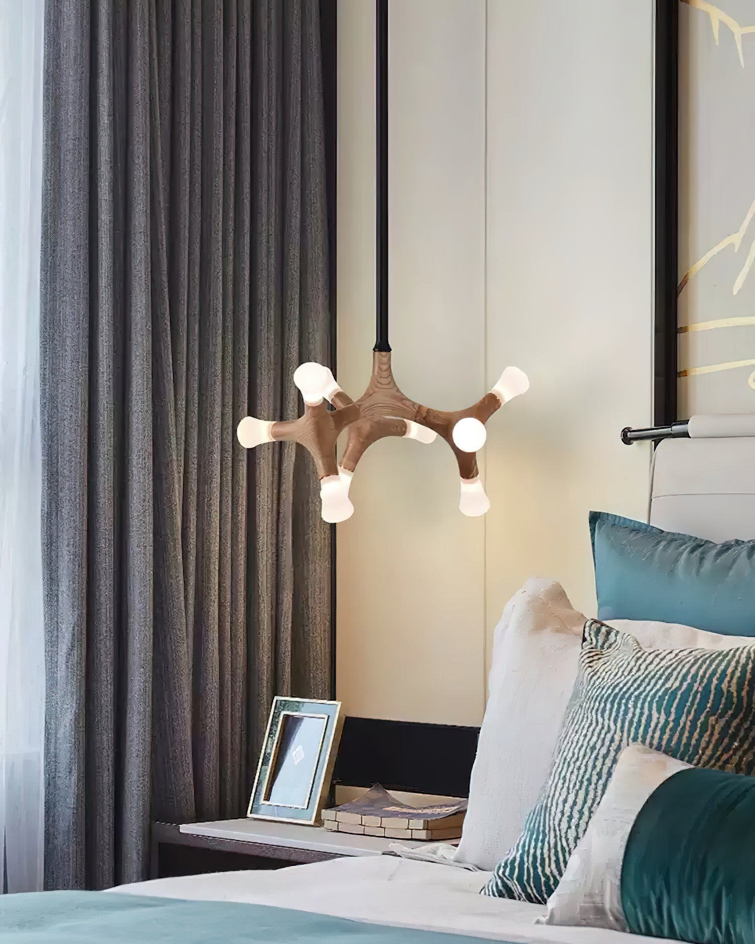 Mynorila Branch-Design Wood Pendant Light - Blowlighting