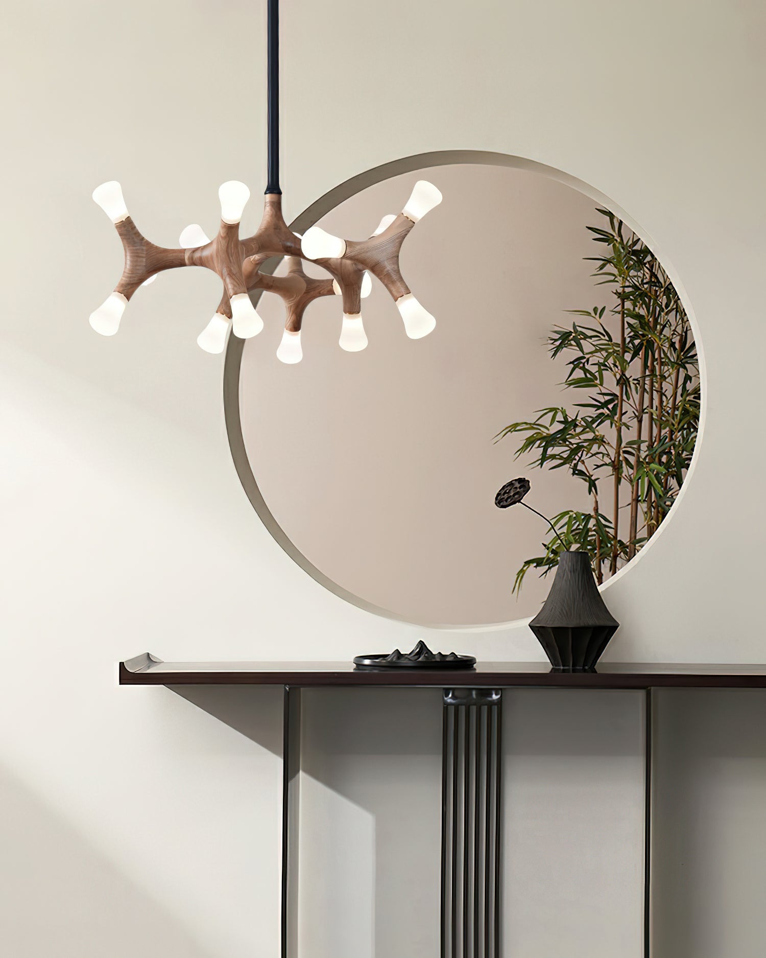 Mynorila Branch-Design Wood Pendant Light - Blowlighting