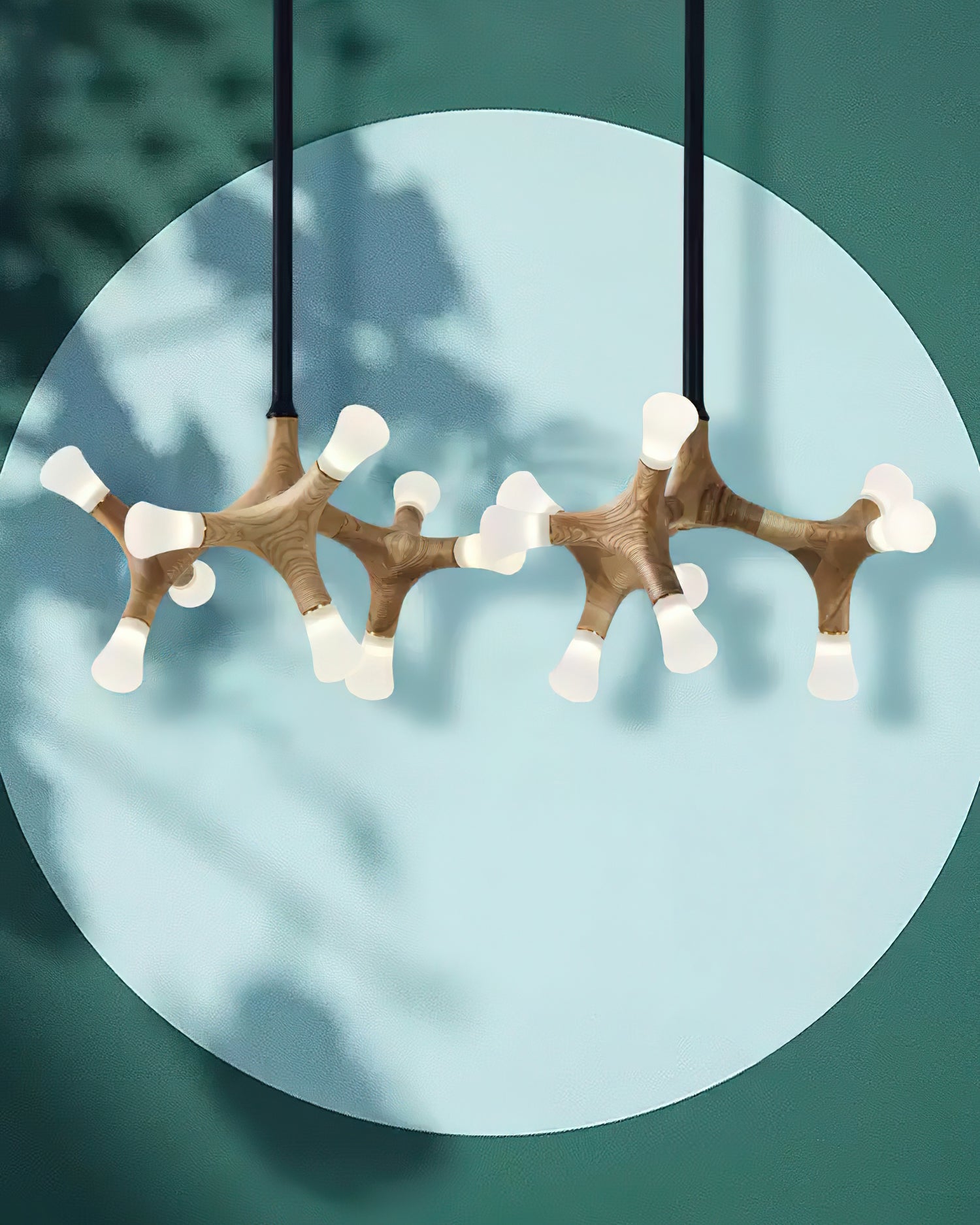 Mynorila Branch-Design Wood Pendant Light - Blowlighting