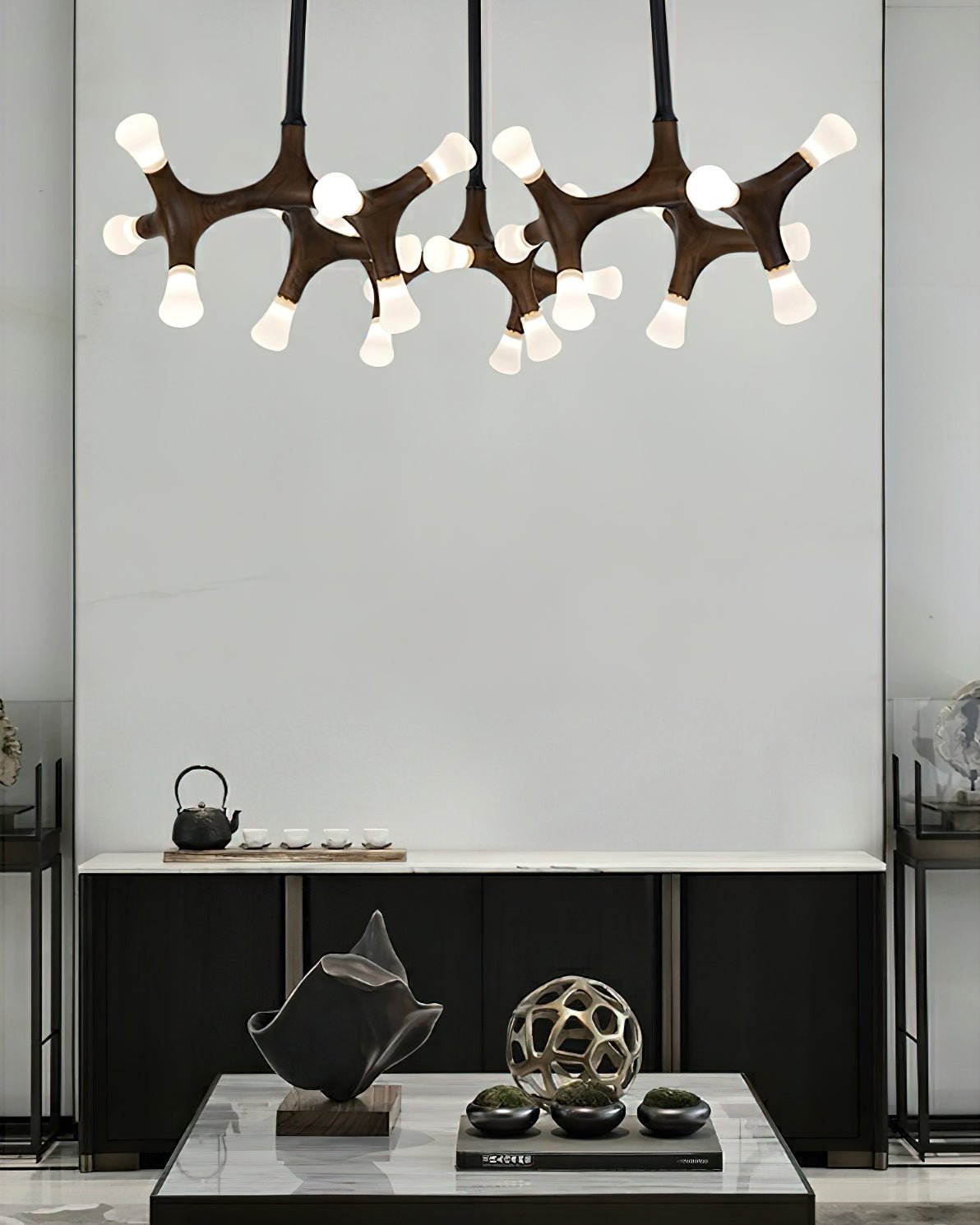 Mynorila Branch-Design Wood Pendant Light - Blowlighting