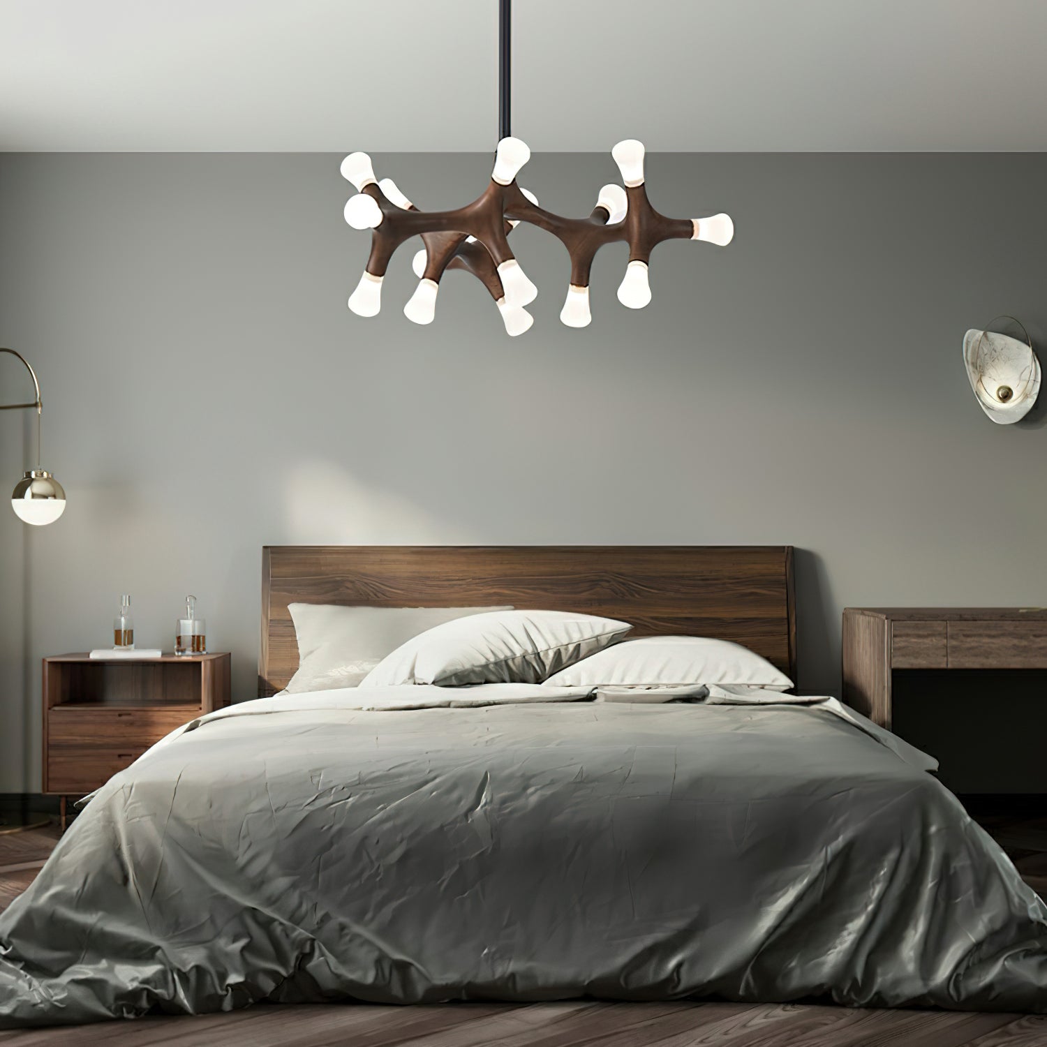 Mynorila Branch-Design Wood Pendant Light - Blowlighting