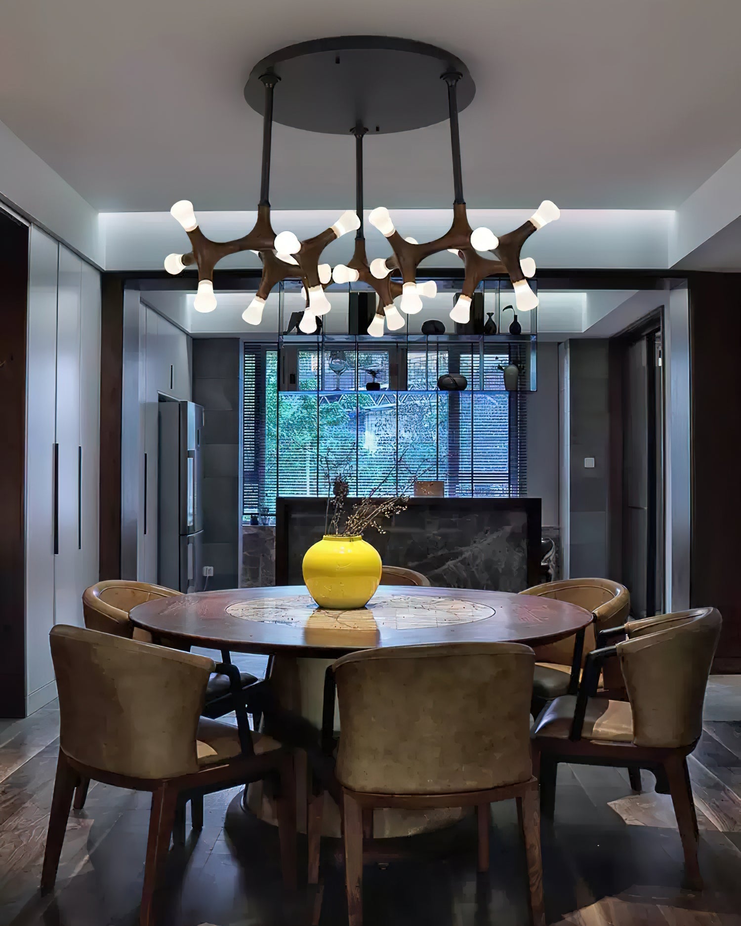 Mynorila Branch-Design Wood Pendant Light - Blowlighting