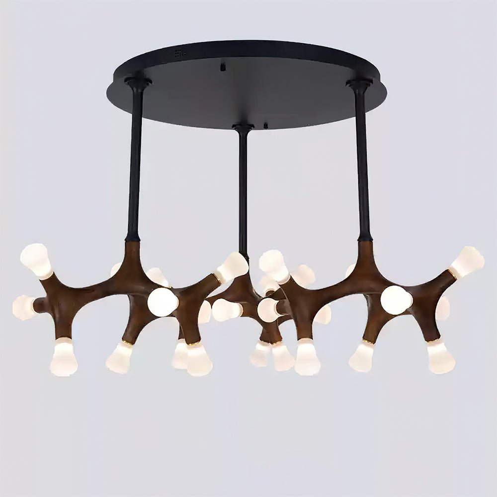 Mynorila Branch-Design Wood Pendant Light - Blowlighting