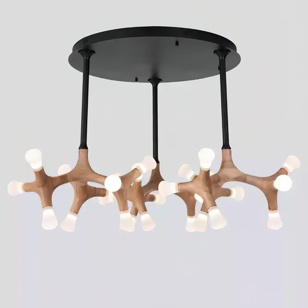 Mynorila Branch-Design Wood Pendant Light - Blowlighting