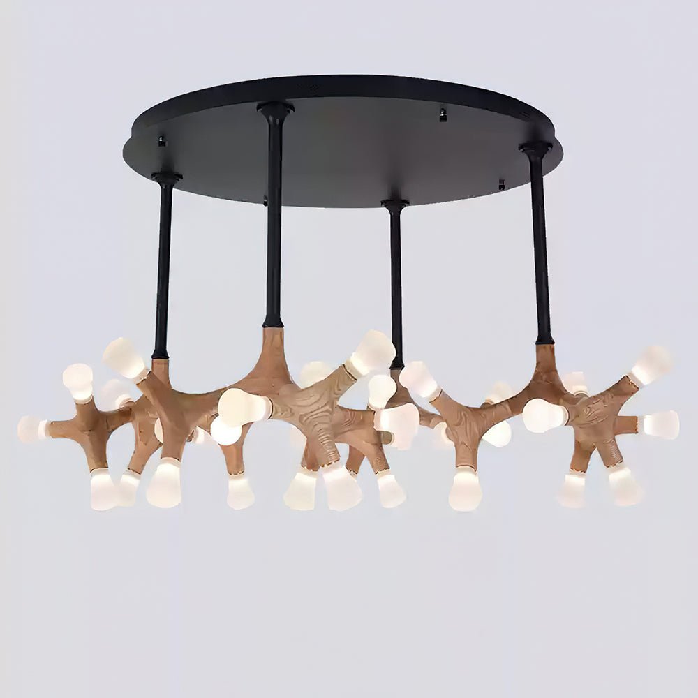 Mynorila Branch-Design Wood Pendant Light - Blowlighting