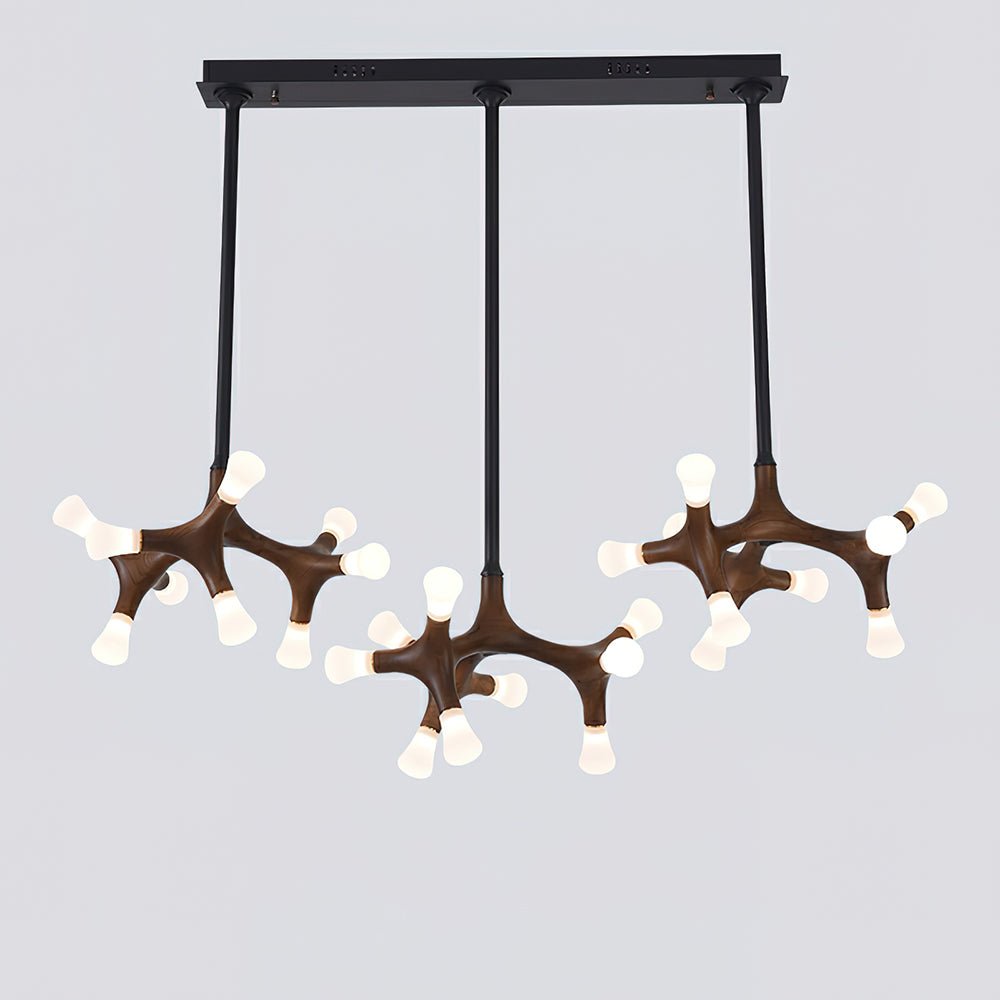 Mynorila Branch-Design Wood Pendant Light - Blowlighting