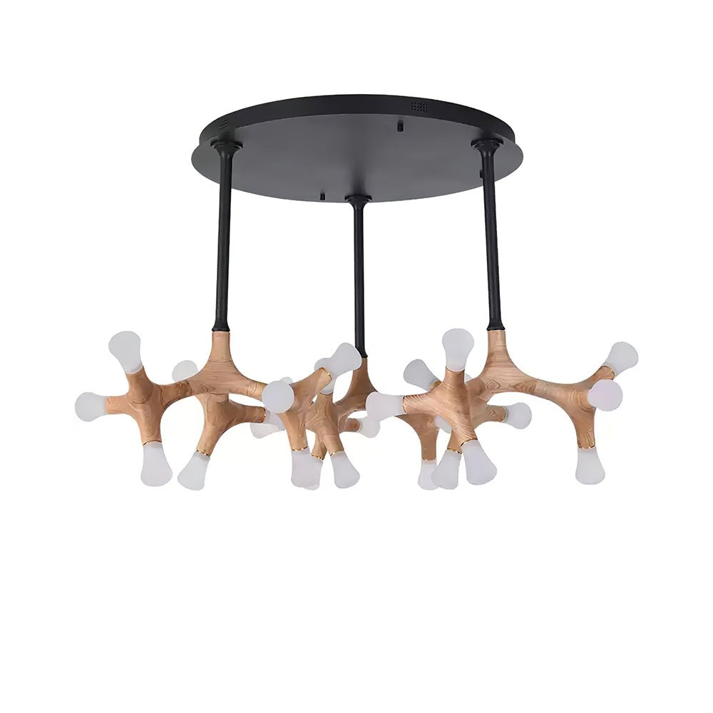 Mynorila Branch-Design Wood Pendant Light - Blowlighting