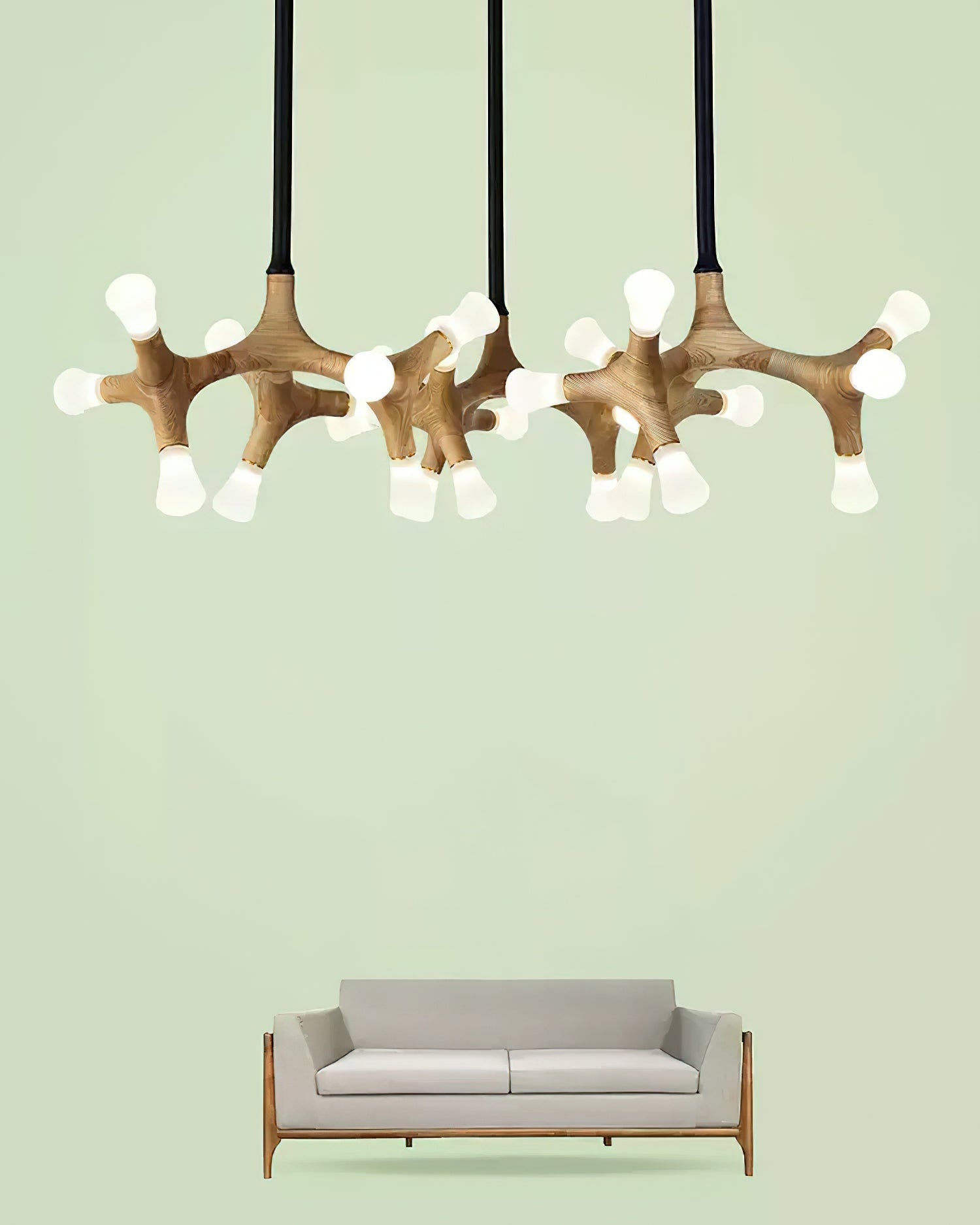 Mynorila Branch-Design Wood Pendant Light - Blowlighting