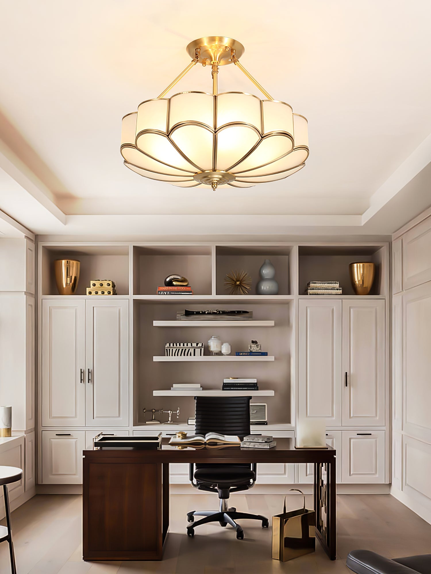 Flower Shape Glass Ceiling Light - Blowlighting