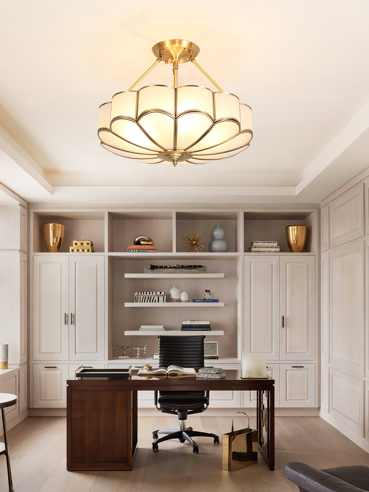 Flower Shape Glass Ceiling Light - Blowlighting