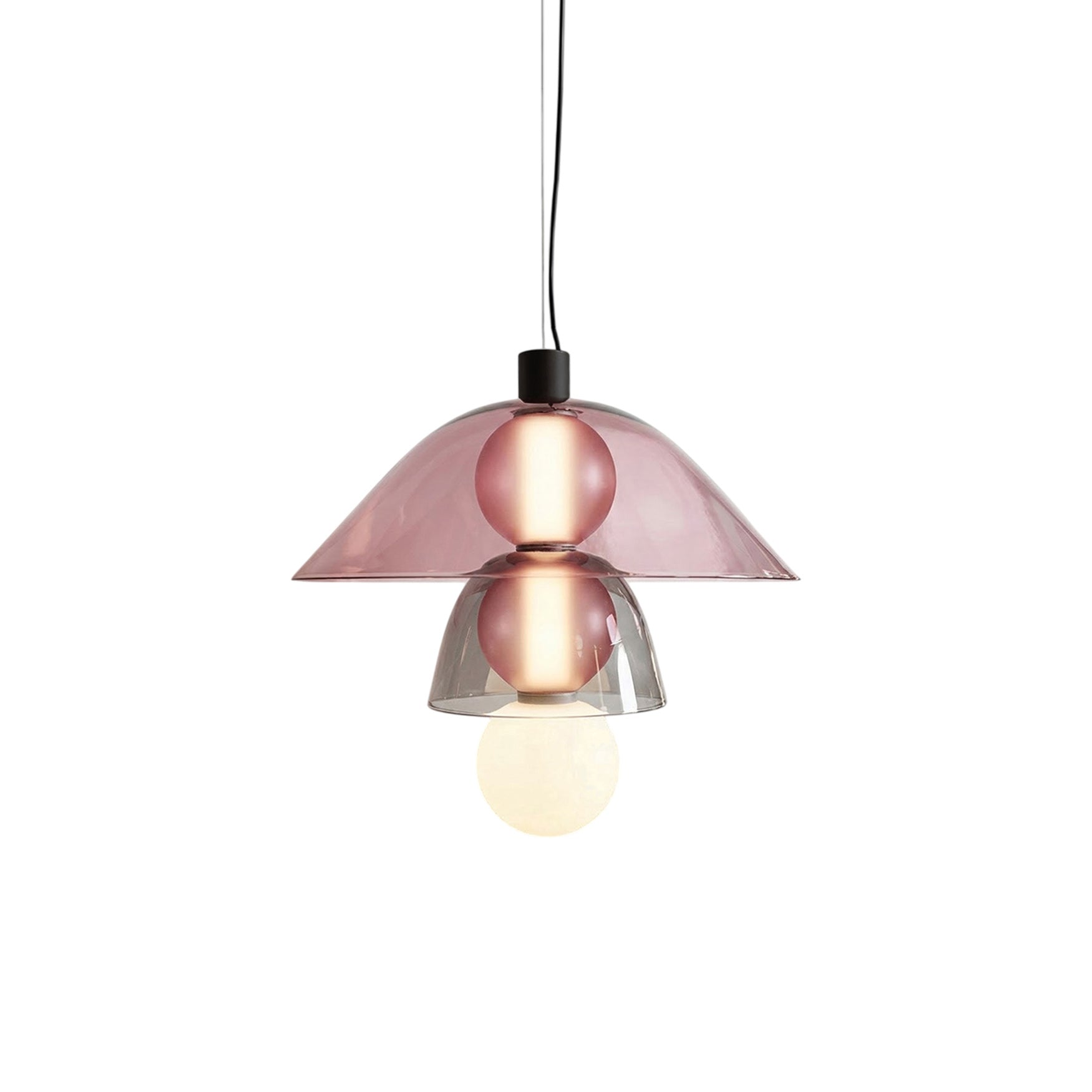 Flume Modern Glass Pendant Light