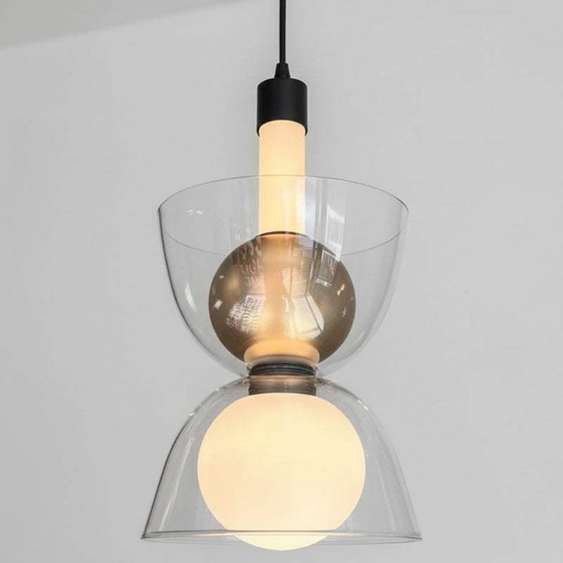 Flume Modern Glass Pendant Light