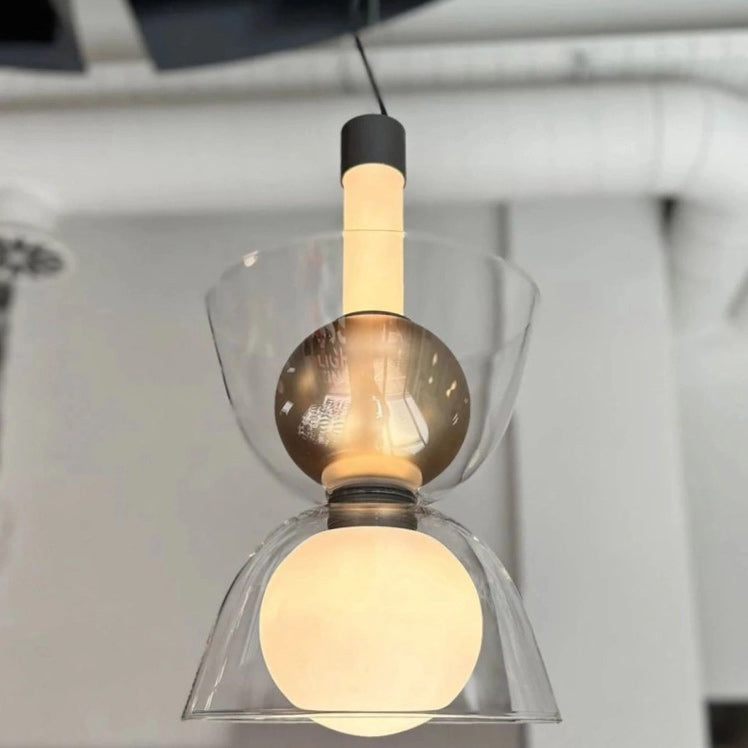 Flume Modern Glass Pendant Light