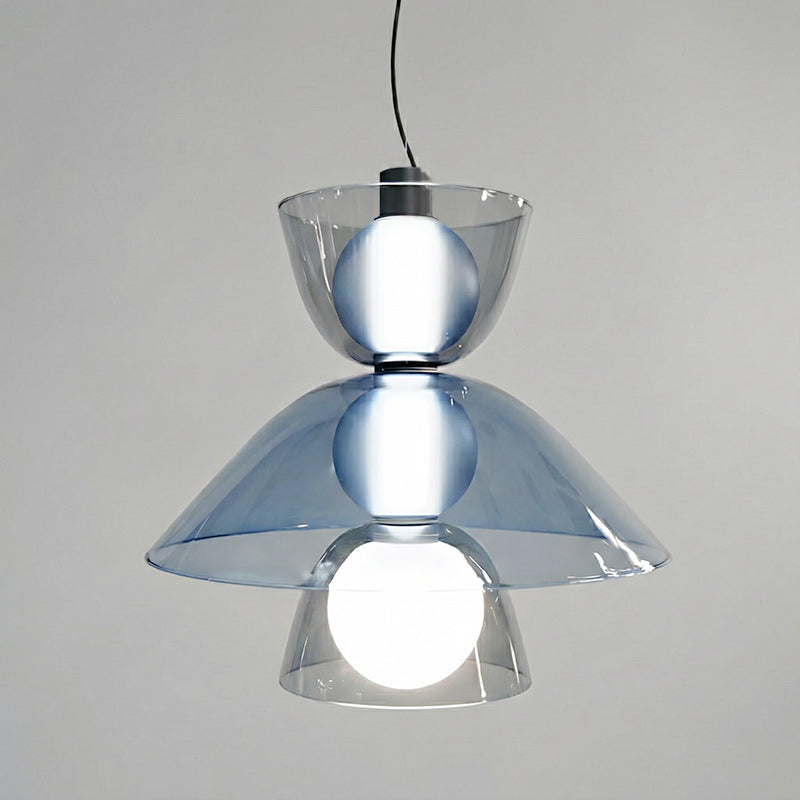 Flume Modern Glass Pendant Light