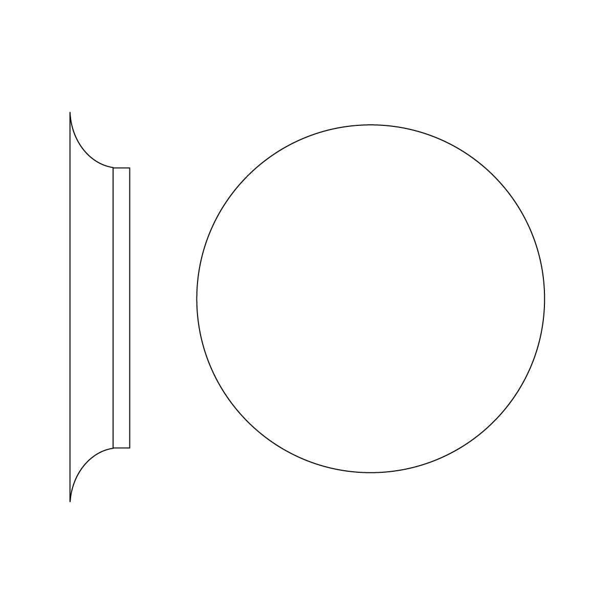 Geometric Disc Wall Lamp - Blowlighting