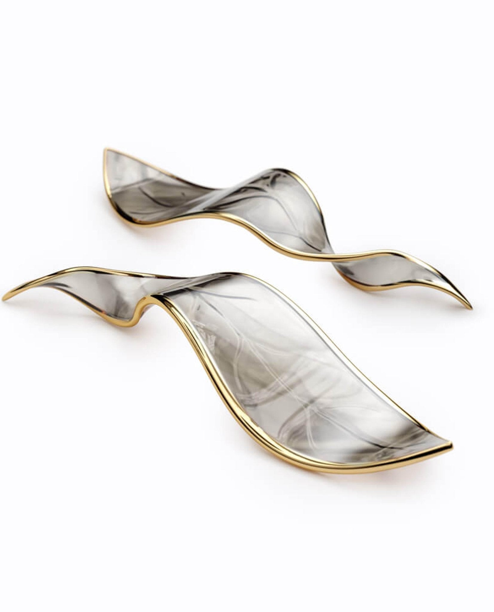 Lustra Chandelier Cascading Leaf Luxe - Blowlighting