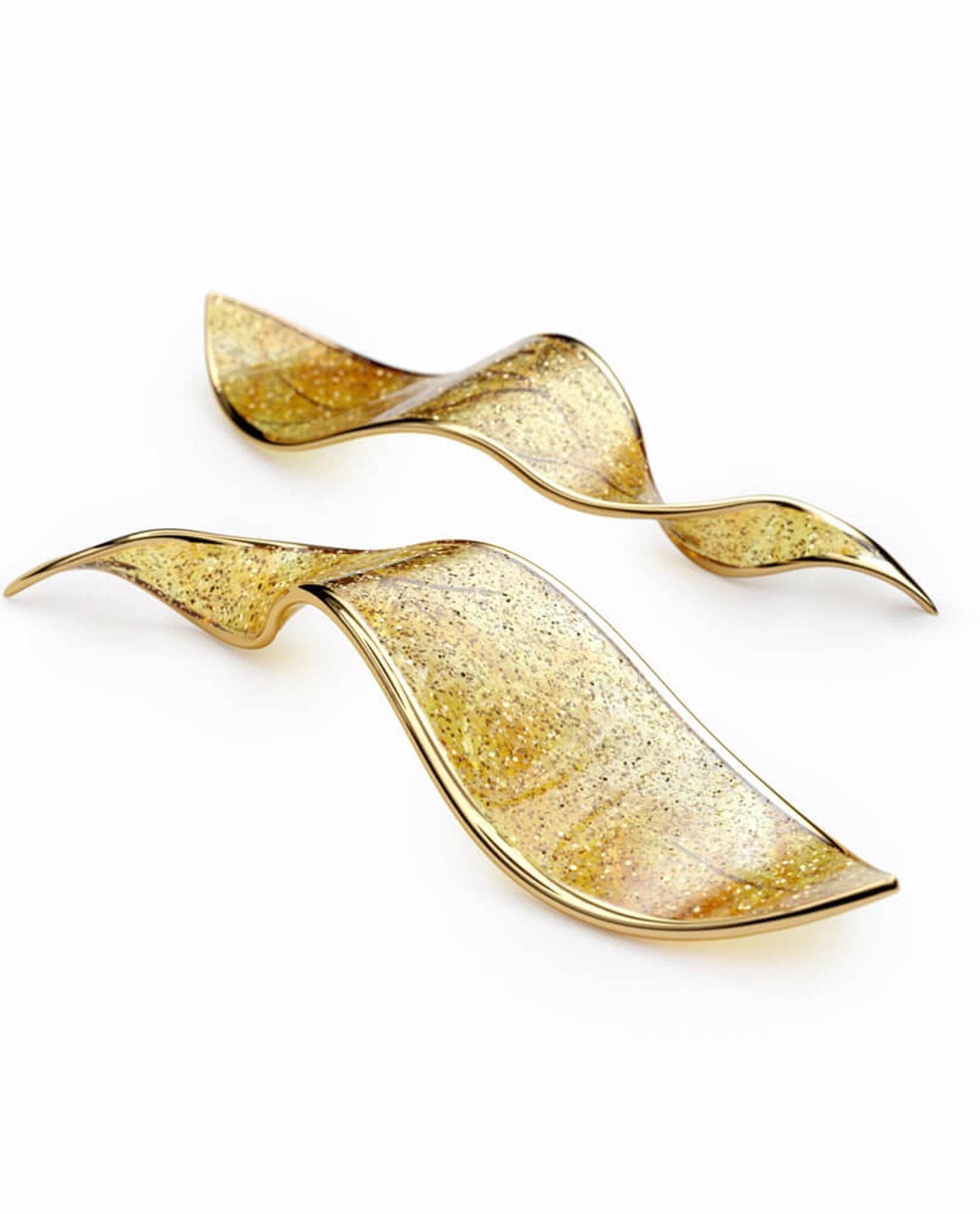 Lustra Chandelier Cascading Leaf Luxe - Blowlighting