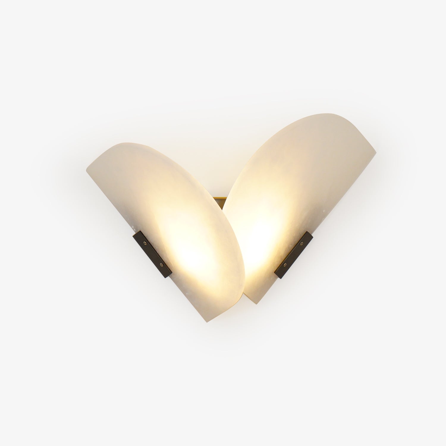 Cevelaris Heart Alabaster Wall Light - Blowlighting